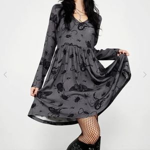 Disturbia 🕷 Parasite Smock Mini Dress